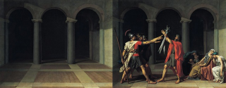 Illustration for article titled Famous works of art, with all of the characters mysteriously removed